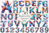 Butterfly Alphabet Clipart Bundle 2