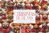 Christmas Highland Cow Clipart Bundle 19