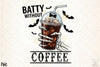Batty Without Coffee Halloween Clipart Bundle