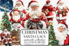Christmas Santa Claus Clipart Bundle 4