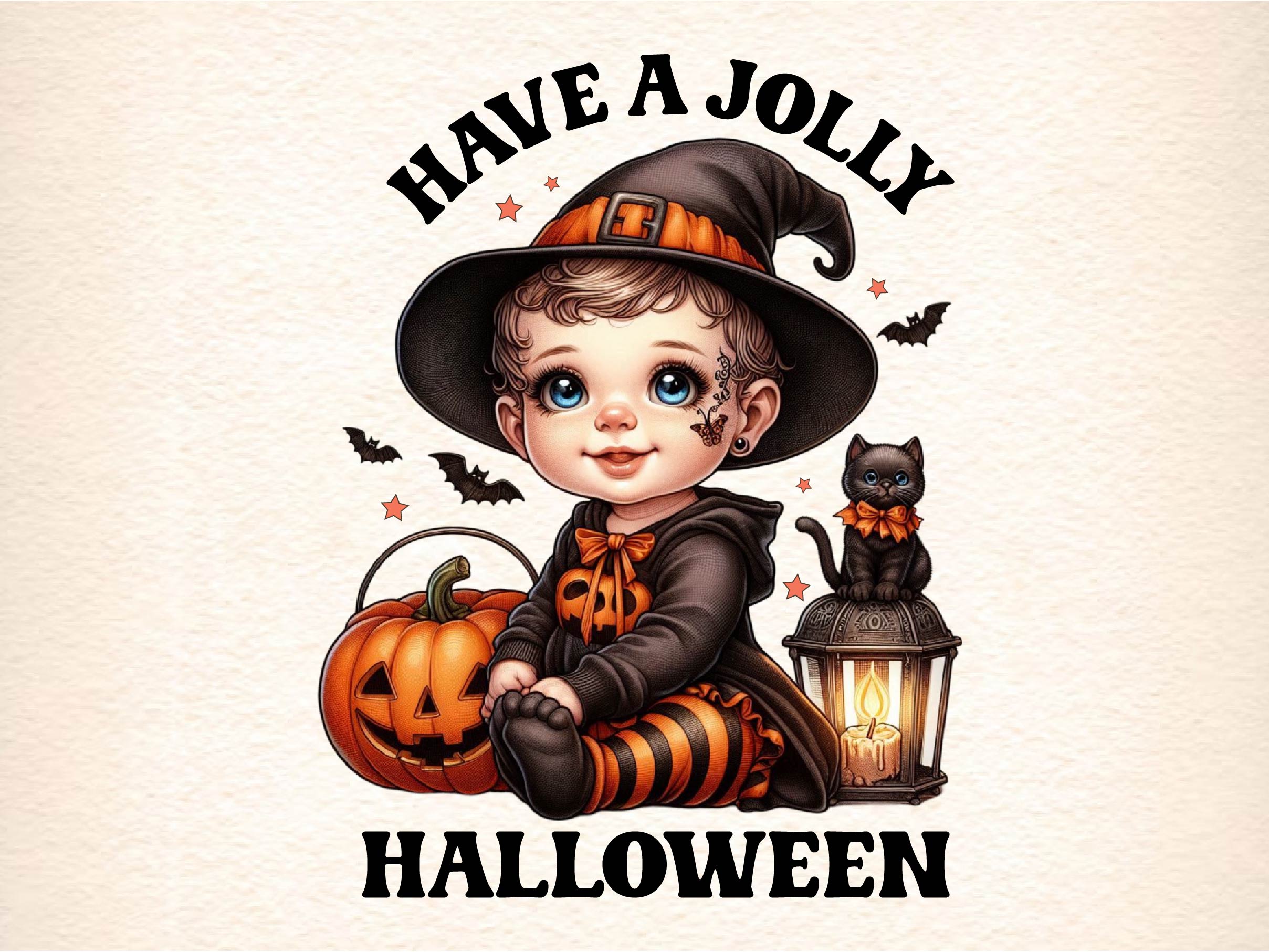 Have A Jolly Halloween Vintage Halloween Clipart Bundle - CraftNest - Digital Crafting and Art