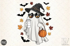 Cute Halloween Ghost Clipart Bundle 5 - CraftNest - Digital Crafting and Art