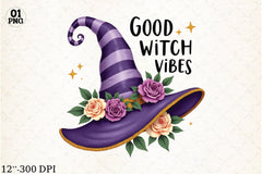 Good Witch Vibes Clipart Bundle - CraftNest - Digital Crafting and Art