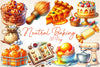 Neutral Baking Clipart Bundle 2