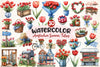 Amsterdam Summer Tulips Clipart Bundle 1