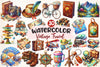 Vintage Travel Clipart Bundle 3