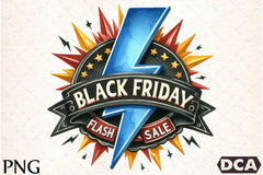 Black Friday Flash Sale Clipart Bundle - CraftNest - Digital Crafting and Art