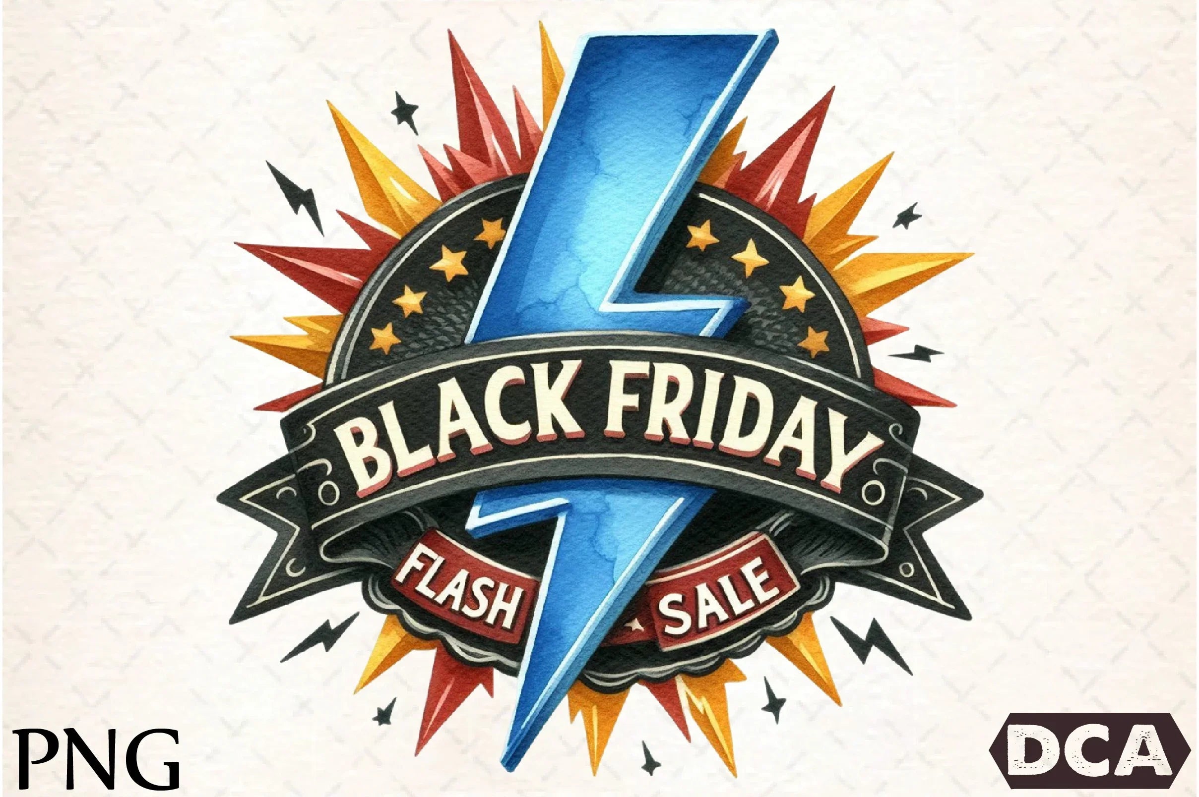Black Friday Flash Sale Clipart Bundle - CraftNest - Digital Crafting and Art