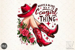 Cowgirl Boots & Bling Clipart Bundle - CraftNest - Digital Crafting and Art