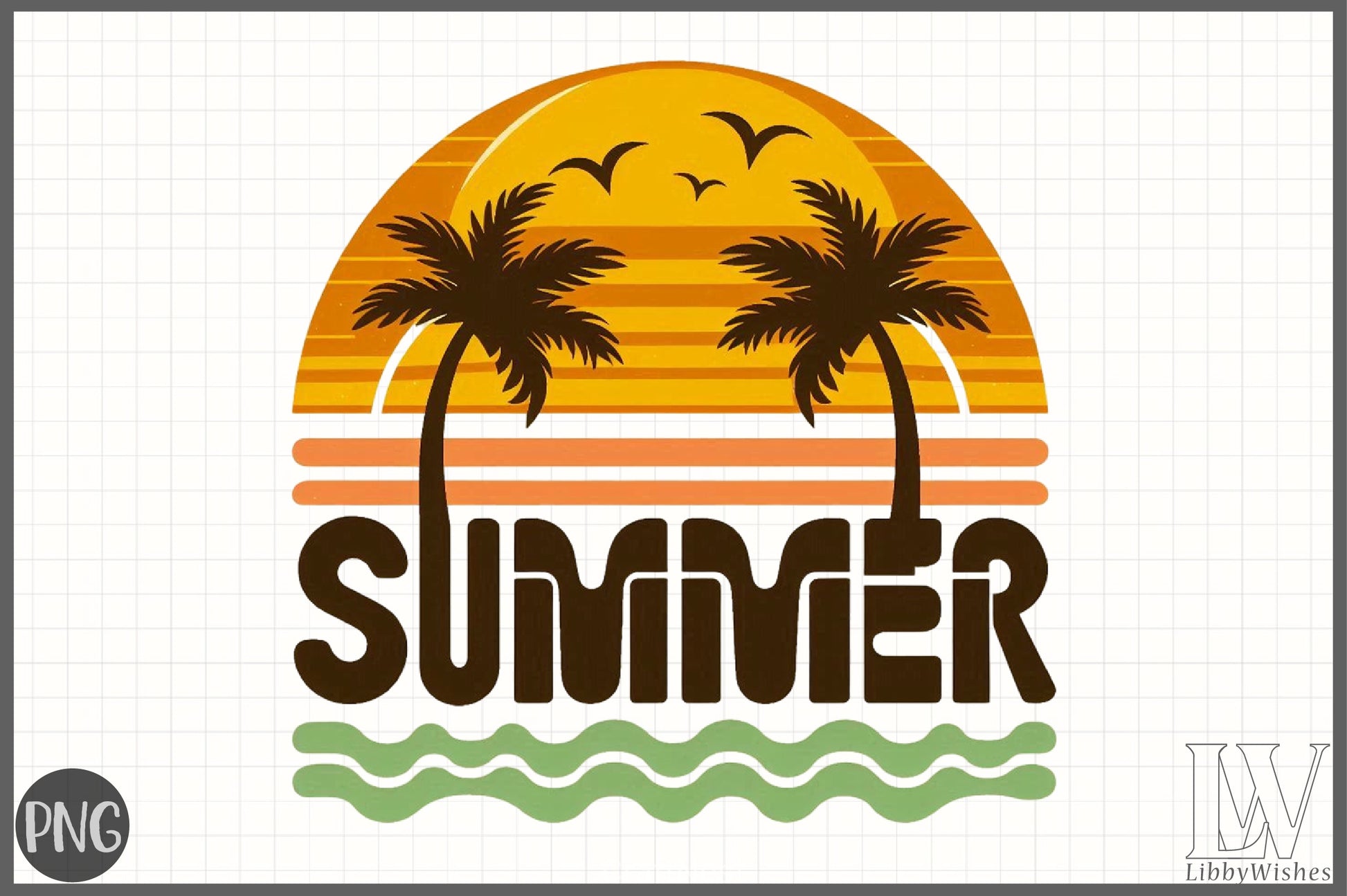 Summer Design Clipart Bundle 7 - CraftNest - Digital Crafting and Art