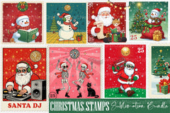 Christmas Frame Clipart Bundle 99 - CraftNest - Digital Crafting and Art