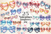 Valentine Heart Sunglasses Clipart Bundle 2
