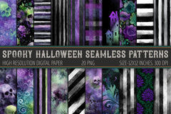 Spooky Halloween Patterns Bundle - CraftNest - Digital Crafting and Art