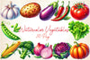 Vegetables Clipart Bundle 4