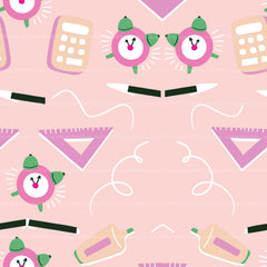 Back to School Seamless Digital Paper - CraftNest - Digital Crafting and Art