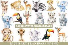 Safari Clipart - CraftNest - Digital Crafting and Art
