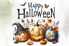 Cute Halloween Clipart Bundle 15 - CraftNest - Digital Crafting and Art