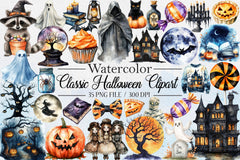 Classic Halloween Clipart Bundle - CraftNest - Digital Crafting and Art