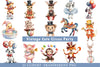 Vintage Cute Circus Party Clipart Bundle