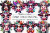 Funny Cow Clipart Bundle 4