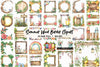 Summer Wood Border Clipart Bundle