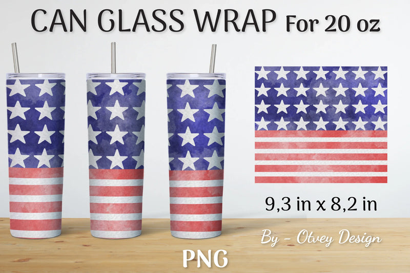 Patriotic 20 oz Tumbler Wraps SVG Bundle - CraftNest - Digital Crafting and Art