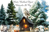 Winter Woodland Clipart Bundle