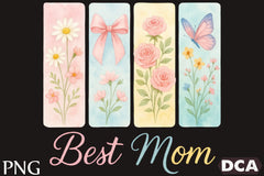 Brushstroke Best Mom Clipart Bundle - CraftNest - Digital Crafting and Art