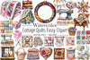 Cottage Quilts Clipart Bundle