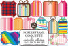 Border Frame Coquette Clipart Bundle 4