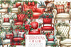 Christmas Chair Clipart Bundle