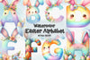 Easter Alphabet And Number Clipart Bundle