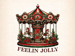 Merry Christmas Go Round Animal Christma Clipart Bundle - CraftNest - Digital Crafting and Art