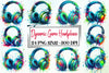 Dynamic Game Headphone Clipart Bundle