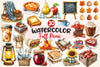 Fall Picnic Clipart Bundle 2