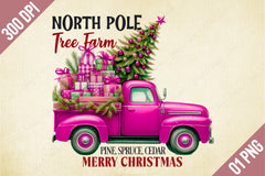 North Pole Christmas Tree Clipart Bundle - CraftNest - Digital Crafting and Art
