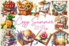 Cozy Summer Clipart Bundle 6