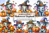 Halloween Elephant Clipart Bundle