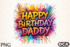 Happy Birthday Daddy Clipart Bundle - CraftNest - Digital Crafting and Art