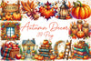 Autumn Decor Clipart Bundle