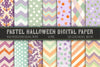 Pastel Halloween Digital Paper