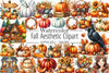 Fall Aesthetic Clipart Bundle