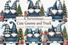Christmas Gnome & Truck Clipart Bundle 2