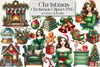Classic Christmas Clipart Bundle 1