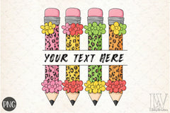 Pencil Monogram Clipart Bundle - CraftNest - Digital Crafting and Art