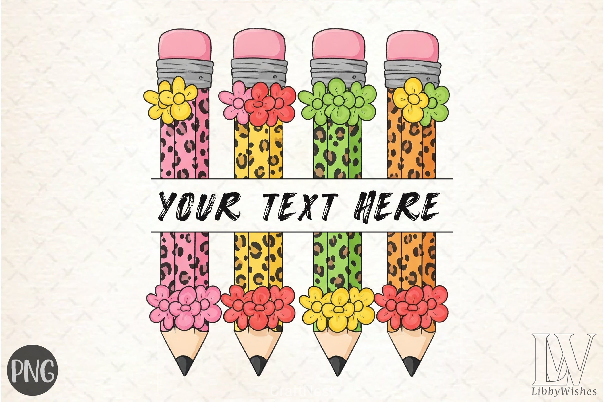 Pencil Monogram Clipart Bundle - CraftNest - Digital Crafting and Art