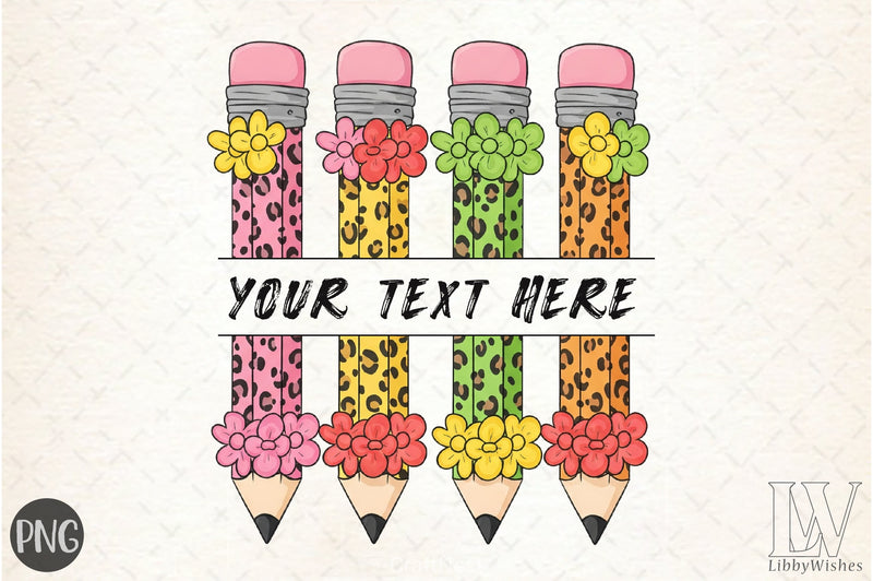 Pencil Monogram Clipart Bundle - CraftNest - Digital Crafting and Art