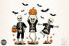 Dancing Skeleton Halloween Clipart Bundle