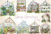 Spring Greenhouse Clipart Bundle 2
