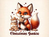 Christmas Junkie Animal Christmas Clipart Bundle